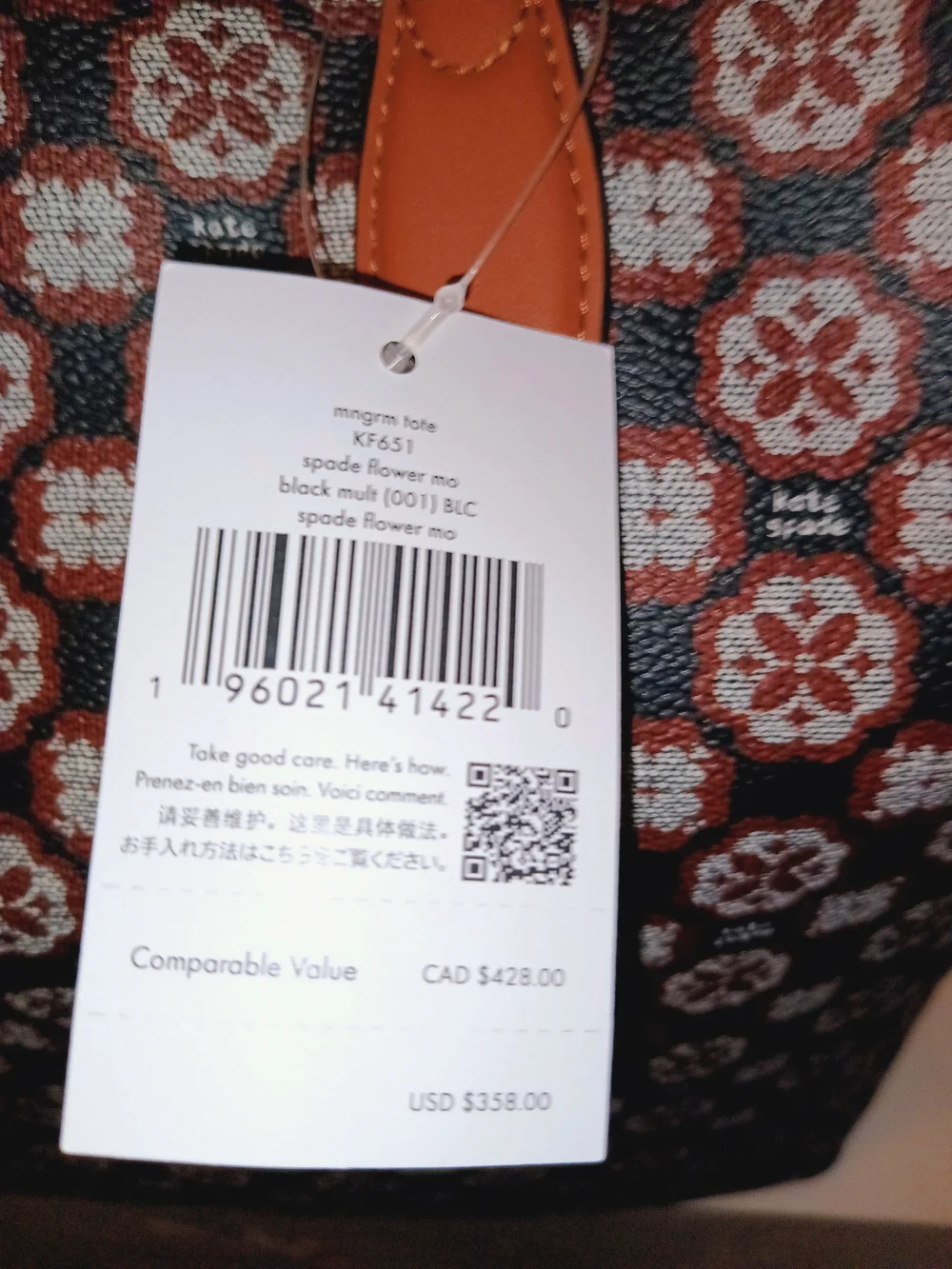 Kate Spade Tote Bag - Picture 8 of 9